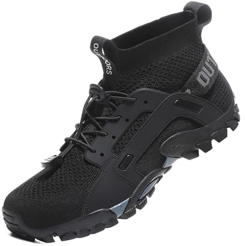 VTASQ Zapatillas de Trekking Hombre Zapatillas Trail Running Antideslizantes Zapatos de Senderismo AL Libre Botas de montaña para mujer Deportes Zapatillas Correr Sneaker