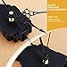 Prettyia Quartz Pendulum Trigger Clock Movement Chime Music Box Completer DIY Wall Mechanism Repair Parts Replacement with,Maximum dial Diameter 9.5inch