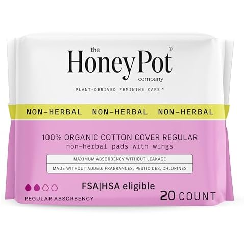The Honey Pot Non-Herbal Pads Cover