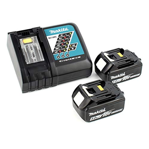 Makita DGA 517 RTJ meuleuse d'angle sans fil 18 V 125 mm sans balais + 2x batterie 5 0 Ah + chargeur + Makpac - vue 5