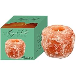 Lamparas De Sal Rosada Portavelas de Sal del Himalaya - Magic Salt® Lighting for Your Soul