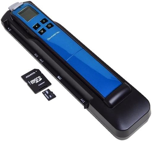 Pandigital PANSCN09BE Handheld Scanner w/Doc Feeder & 2GB microSD Card (Blue)