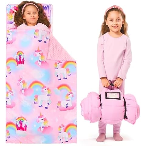 Joiedomi Toddler Nap Mat with Pillow Cover