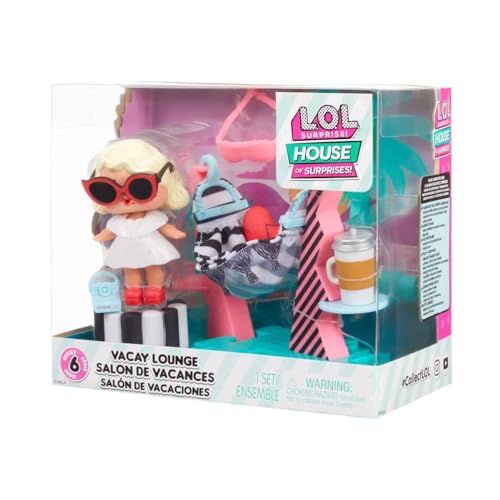 L.O.L. Surprise! OMG House of Surprises - Vacay Lounge Playset & Doll Accessories