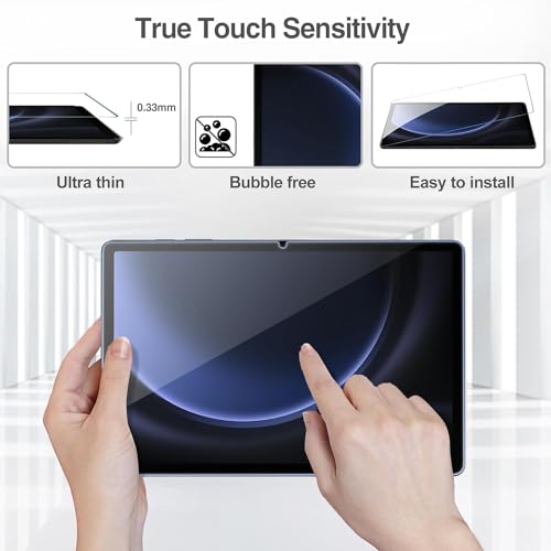 Zenrich GALAXY TAB S7 2 Pack Anti Glare Tempered Glass Screen Protector thumb #6