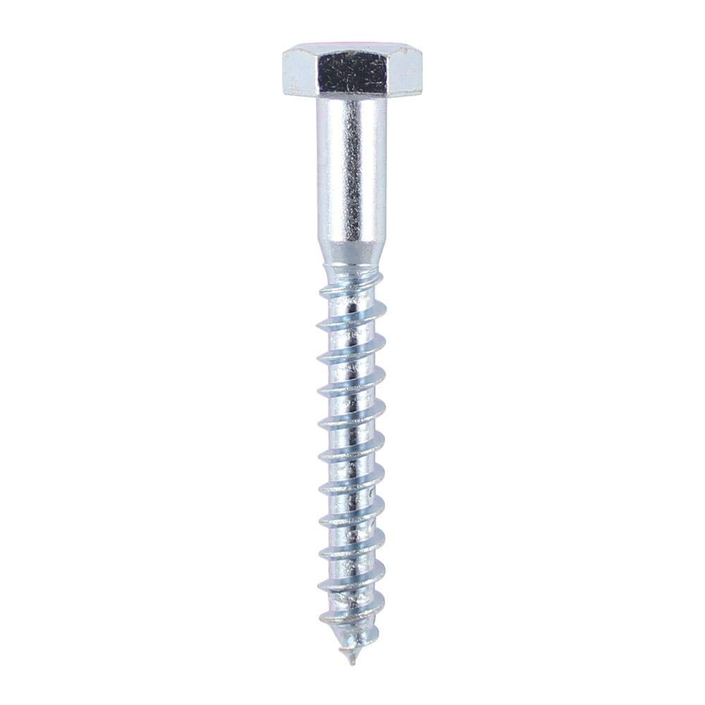 Timco Coach Screw - BZP - 12.0 x 150-12 Pieces