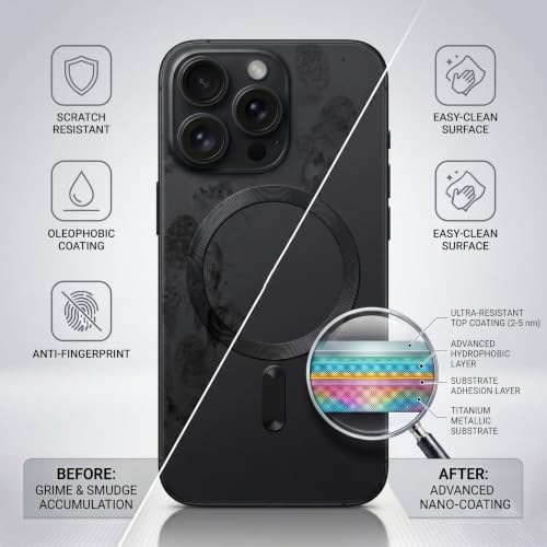 Image of amazon basics Premium Mag-Safe Case for iPhone 11 Pro | Shockproof & Anti-Scratch Cover | Soft Silicone with Wireless Charging | Camera Lens Guard - Black
