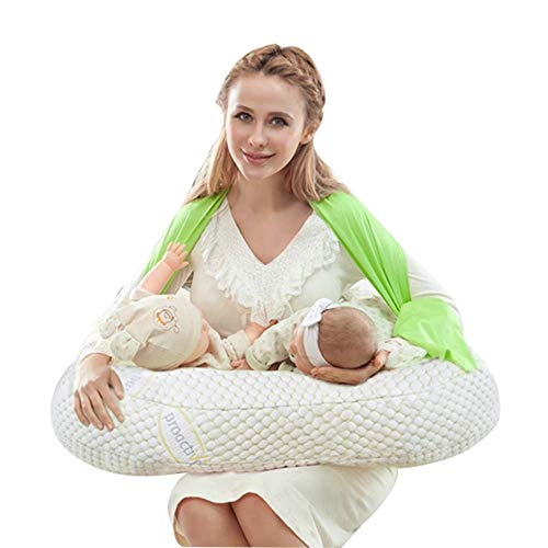 Pregnant woman pillow Almohadas de Lactancia gemelas, Almohadas para bebés de Cintura...