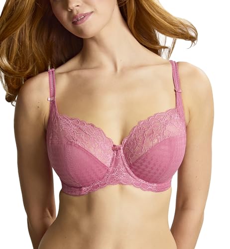 Image of Panache Women's Envy Underwire Balcony Stretch Lace Bra | Full Coverage, Supportive Lift & Comfort for Large Bust