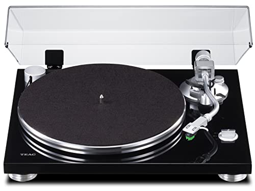 best Turntable Under $1000 TEAC TN-3B-SE Manual Belt-Drive Turntable, Piano Black