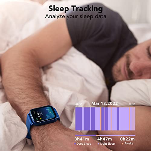 Smartwatch Klatre für Herren und Damen mit 1,69 Zoll HD Touchscreen