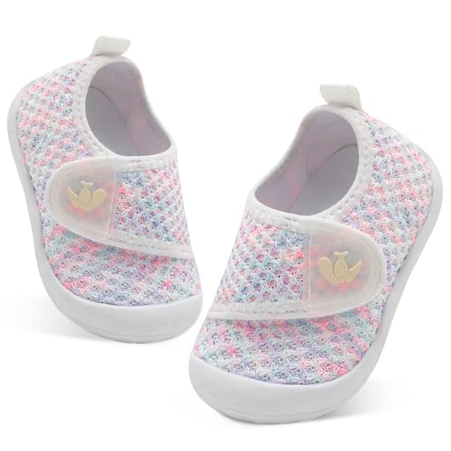 FEETCITY Baby First Walking Shoes Boys Girls Wide Infant...