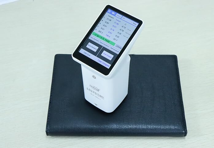 LS175 45/0 Colorimeter with 20mm Aperture, Portable Color Analyzer, Color Difference Meter Tester, 3.5-inch Touch Screen
