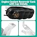 Engine Coolant Reservoir Tank, Coolant Expansion Reservoir Tank with Cap Compatible with Silverado 1500 Tahoe Sierra 1500 Yukon Escalade 2014 2015 2016 2017 2018 2019 2020 Replace# 603-973, 22856231