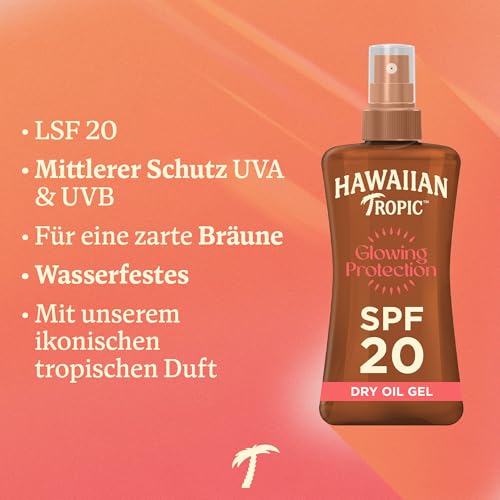 HAWAIIAN Tropic Erwachsene Körper Sonnenschutz Öle, Kokosnuss, Mehrfarbig, 200 ml (1er Pack) 2