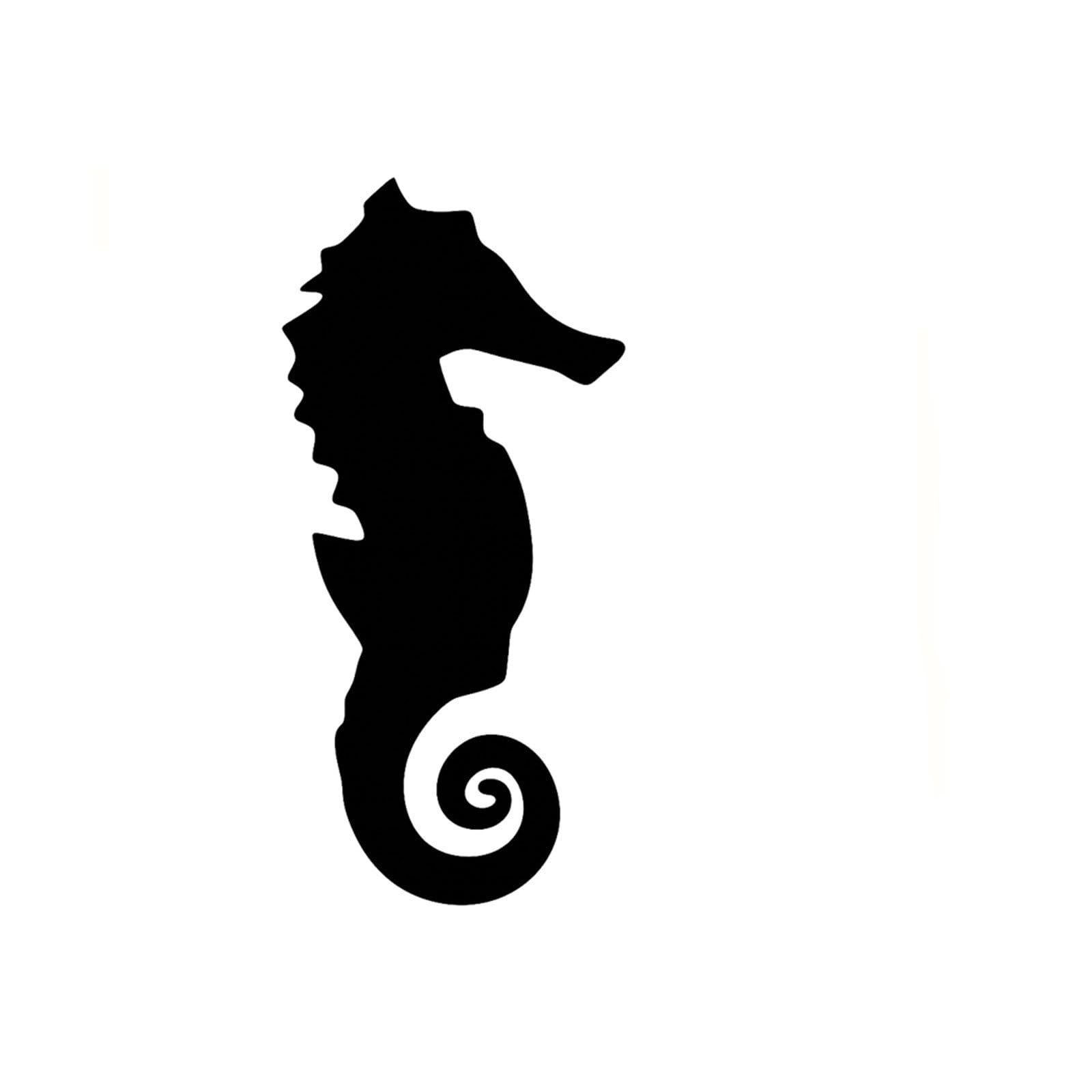 FGLFPXI Seahorse Car Decal Sticker for Motorcycle Cars, Trucks Sports Vehicles