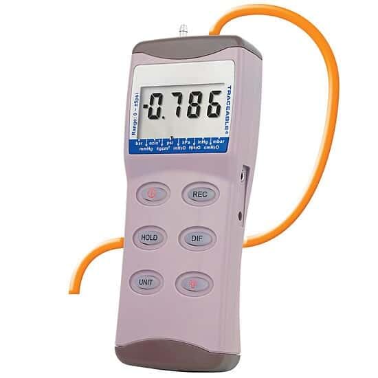 Traceable Digital Manometer: ±100 psi