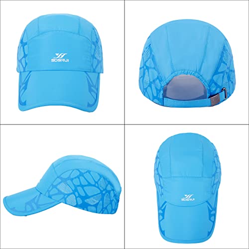 Image of Running Hat Mesh Quick Dry Hat Baseball Cap for Women Men