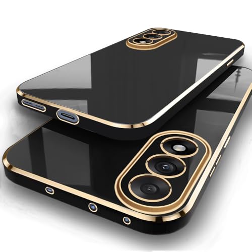Image of TheGiftKart Luxurious Golden-Plated Back Cover Case for OnePlus Nord 5 5G | Raised Lips for Camera & Screen Protection | Shockproof Design | Stylish Back Case for OnePlus Nord 5 5G