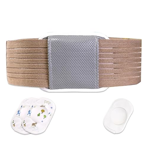 Faja para Hernia Umbilical para Hombre y Mujer, Soporte Abdominal con 3 Almohadillas de Compresión miniatura 1