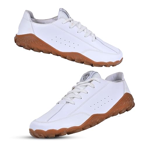 Image of Impakto Outwork Men's Barefoot Shoes | Wide Toe Box Lightweight Shoes for Trainning, Running on Soft Ground & Workout | Minimalist Zero-Drop for Natural Movement | Anti-Skid & Flexible Rubber Sole