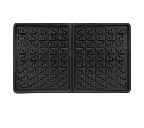 Image of All Weather Floor Mat for Wonderfold W4 - Compatible with Wonderfold Stroller Wagons, Made from TPE to Protect Wagon from Sand, Dirt, and Water Heavy Duty Sturdy Durable, Black，33.5"x20.5"x0.75"