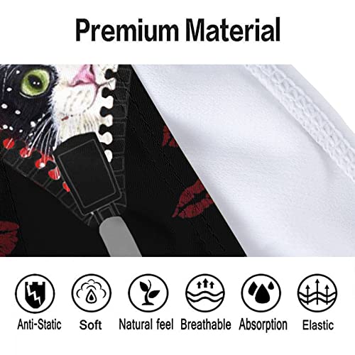 Voberry String Tanga dames Valentijnsdag print onderbroek ondergoed tangas motieven grap vrouwen slipje hipster lingerie… - Afbeelding 4