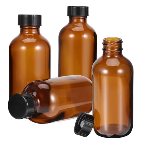 Bouteille en verre ambré 120ml Ciieeo haute résistance laboratoire
