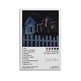 Pinkpantheress 'To Hell with It' Album Cover Poster for Room Aesthetic - Canvas Wall Art for Living Room and Bedroom Decor - Decorative Painting 16x24inch (40x60cm)