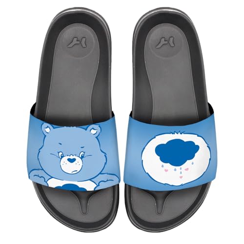 Popfunk Care Bears Grumpy Bear Unisex Adult Slides Sandals Officially Licensed Hypd Slydr Switch™