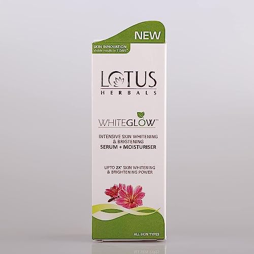 Lotus Herbals WhiteGlow Intensive Skin Whitening,Brightening Serum + Moisturiser, 30ml, 30 ml (Pack of 1) - Image 3