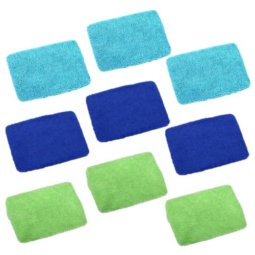 Vaguelly Microfiber Window Cleaning Cloths Windshield Cleaners 9pcs Car Window Cleaning Tool