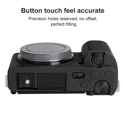 کاور سیلیکونی دوربین zv-e10 Silicone Protective Case for Sony ZV-E10 Camera