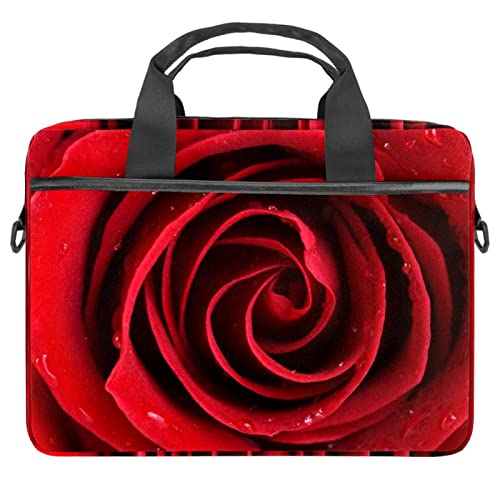 Sac à bandoulière pour ordinateur au bureau comme au café avec son design rose rouge étanche