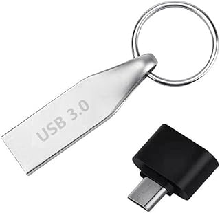 128GB Type C Flash Drive 3.0 USB Flash Drive USB Type C Memory Stick with Keychain Dual Type C USB Thumb Drive Photo Stick Jump Drive for Smartphones, Computers, Tablets, PC Data Storage (128GB)