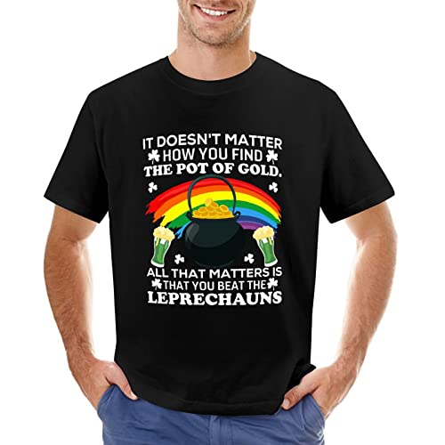 BYRON HOYLE T-shirt irlandais à manches courtes pour homme avec inscription « It doesnt matter St Patricks » Cover