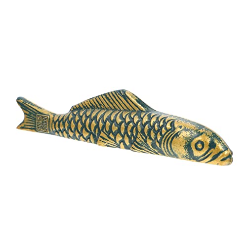 SOPOTUTU キャストアイアン製 用 鯉 ペーパーウェイト デスクトップデコレ