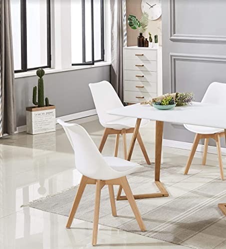 N a - Set di 4 sedie moderne per sala da pranzo