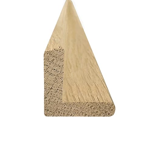 Image of 1x1 Outside Corner Trim Moulding, Real Hardwood, The Millwork Outlet (White Oak, 94 inch)