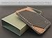 Handmade Genuine leather Card Case Minimalist slim Wallet for Men Modern stylish front pocket by alaa Store