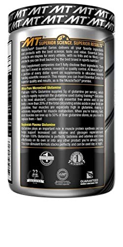 MuscleTech Creatine Monohydrate Powder Platinum Pure Micronized Muscle Recovery + Builder & owder 100% Pure L Glutamine Powder - Image 5