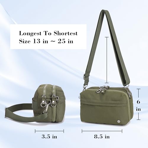 Image of NEICOA Small Crossbody Bag for Travel Women Anti Theft Shoulder Bags