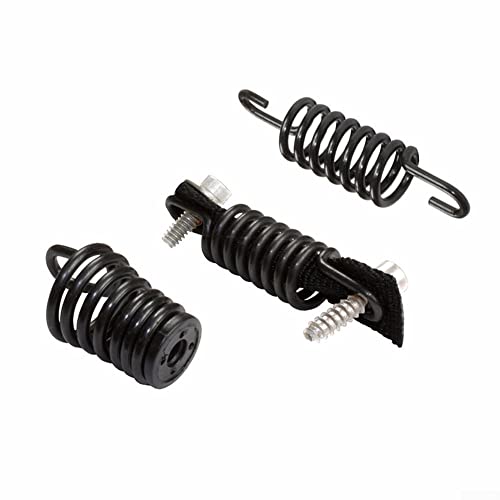 Materiali di alta qualità: il set di molle AV HEIBTENY per motoseghe è realizzato con materiali di alta qualità resistenti e di lunga durata. È progettato per resistere all'usura di un uso regolare e fornire prestazioni affidabili per un periodo prolungato.