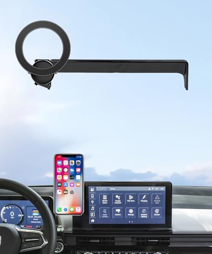 MaserWeller Car Phone Holder for Honda Prologue 2024-2026/Acura ZDX 2024-2025 Accessories 11.3-Inch Screen Fixed Clip 360 Rotation Phone Mount Compatible with MagSafe Does Not Affect Air Vent