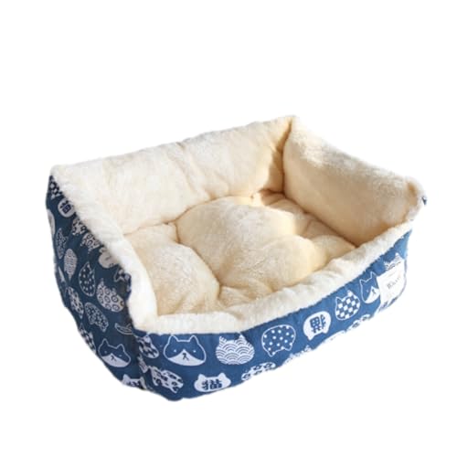 ペットケージ 猫ベッド 落ちない ロープ付き ロープで固定可能 ふわふわ 綿 両面 柔らかい 洗える 犬用シートクッション 布団ペットマット ケージ用 猫ベッド 落ちない洗える、犬用シートクッション、布団、滑り止め、一年中