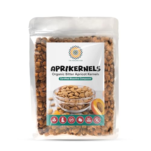 500g Organic Apricot nuts | Premium Quality Apricot nuts for Wellness & Beauty Care Ideal as Natural Skin Exfoliator for Radiant Skin | Hand Selected