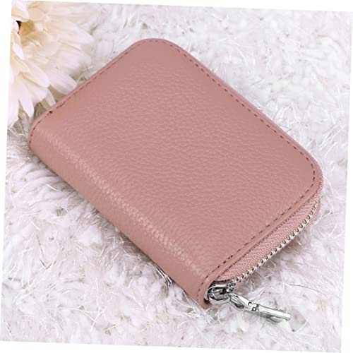 Card Case for Women Men Credit Holder Pouch Zipper Organizer for Credit Cards Coins3