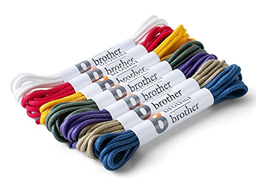 Image of BB BROTHER BROTHER (7 Pairs Colored Oxford Dress Shoe Laces | Shoe Strings