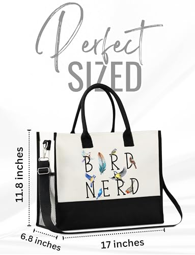 Bolso Tote Canvas para Mujeres InnoBeta con Cierre y Correa miniatura 4