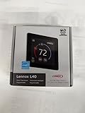 New L40 Dual Fuel 1 Stage Heat 1 Stage Cool Touchscreen Smart Programmable WiFi Thermostat with Auxiliary/Emergency Heat Options